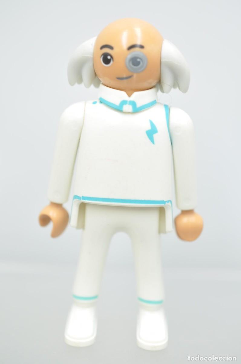 Playmobil: WSK096 Playmobil, figura hombre, doctor x azul