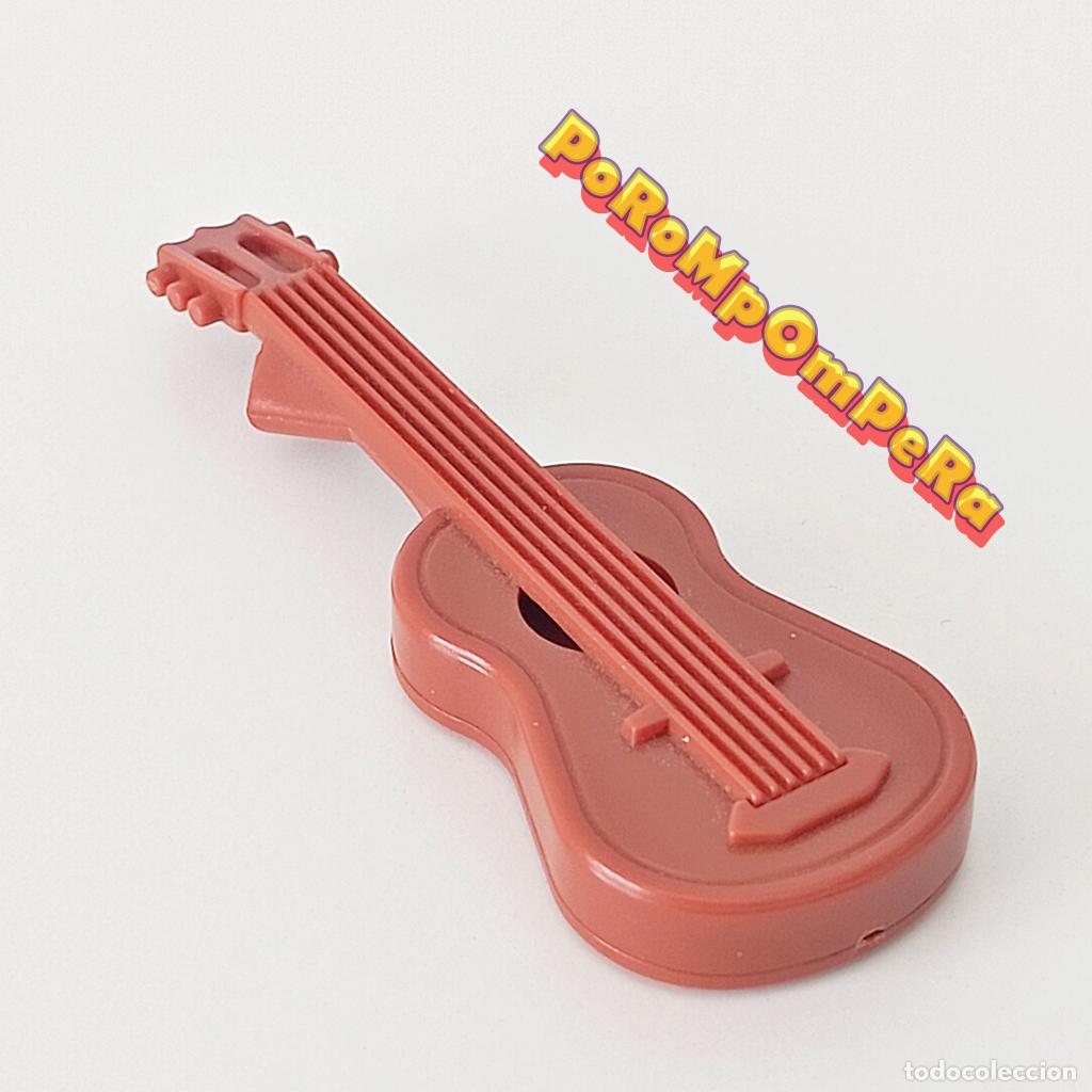 Playmobil: PLAYMOBIL GUITARRA ESPA&Ntilde;OLA MARR&Oacute;N INSTRUMENTO MUSICAL CL&Aacute;SICA M3