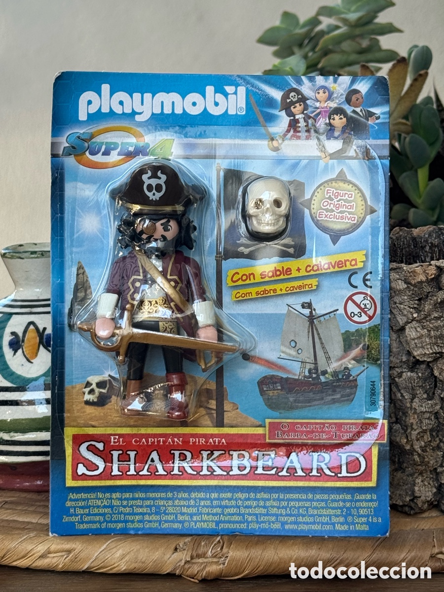Playmobil: Playmobil Super 4 Sharkbeard 4798 &ndash; Nuevo y precintado