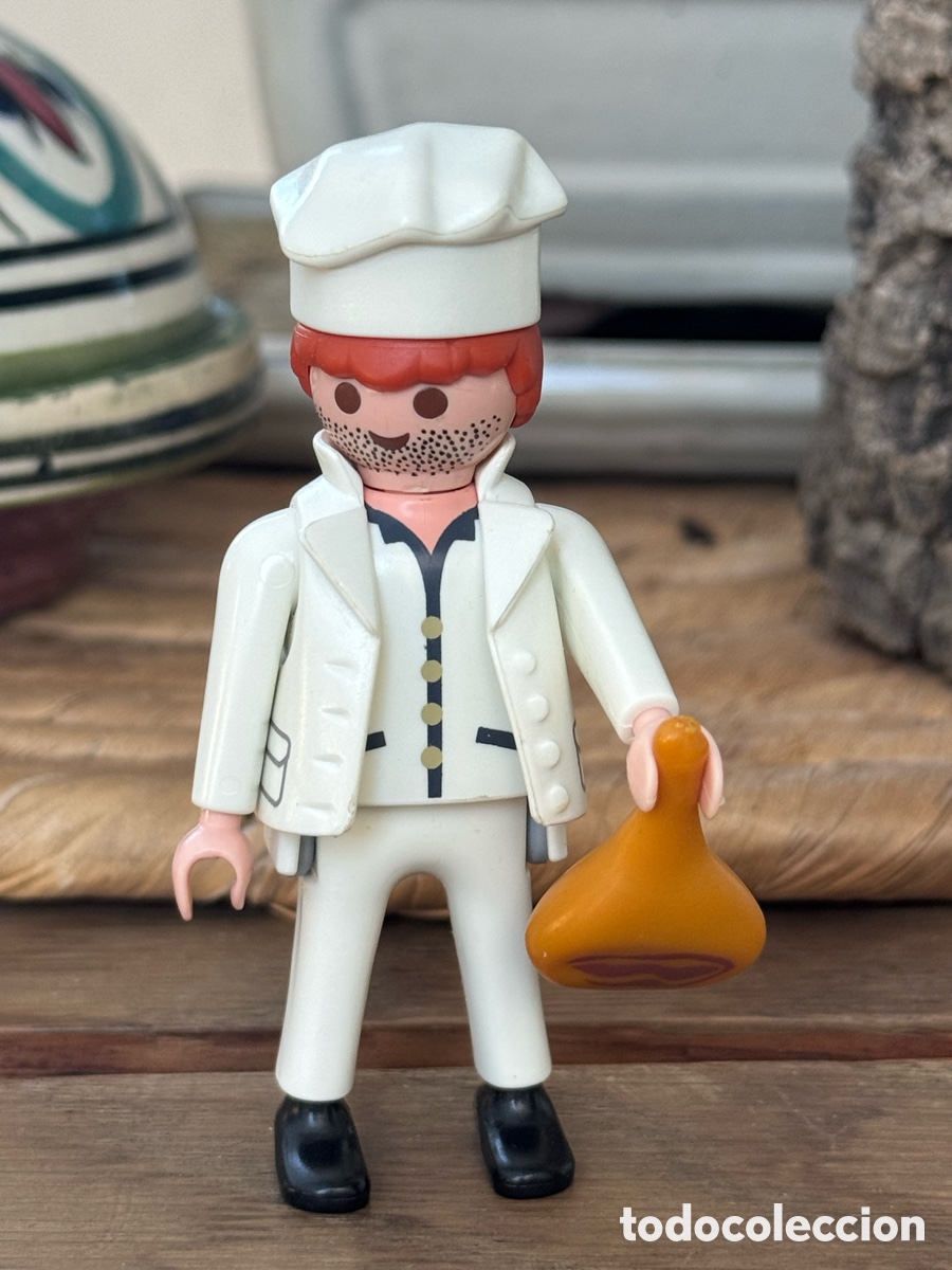 Playmobil: Playmobil Carnicero con pieza de carne