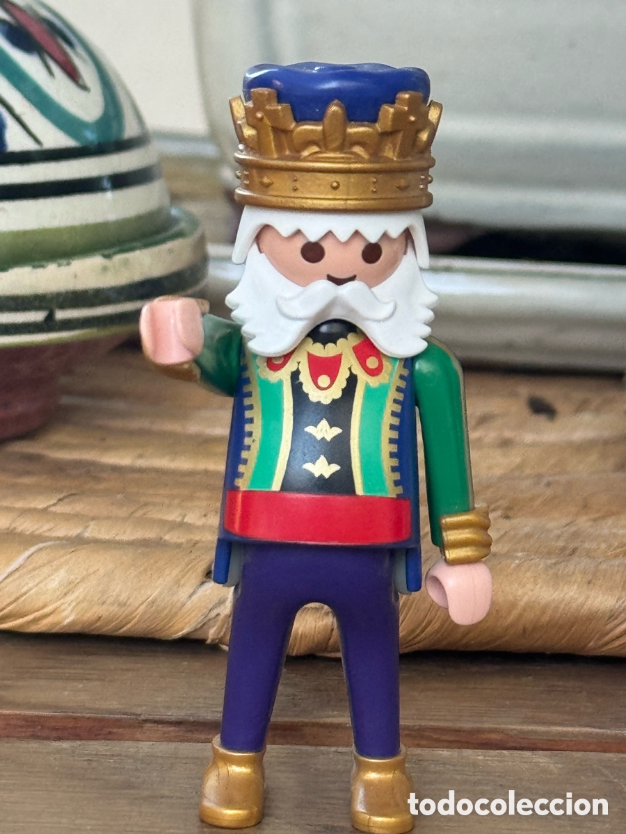 Playmobil: Playmobil Rey con corona y traje