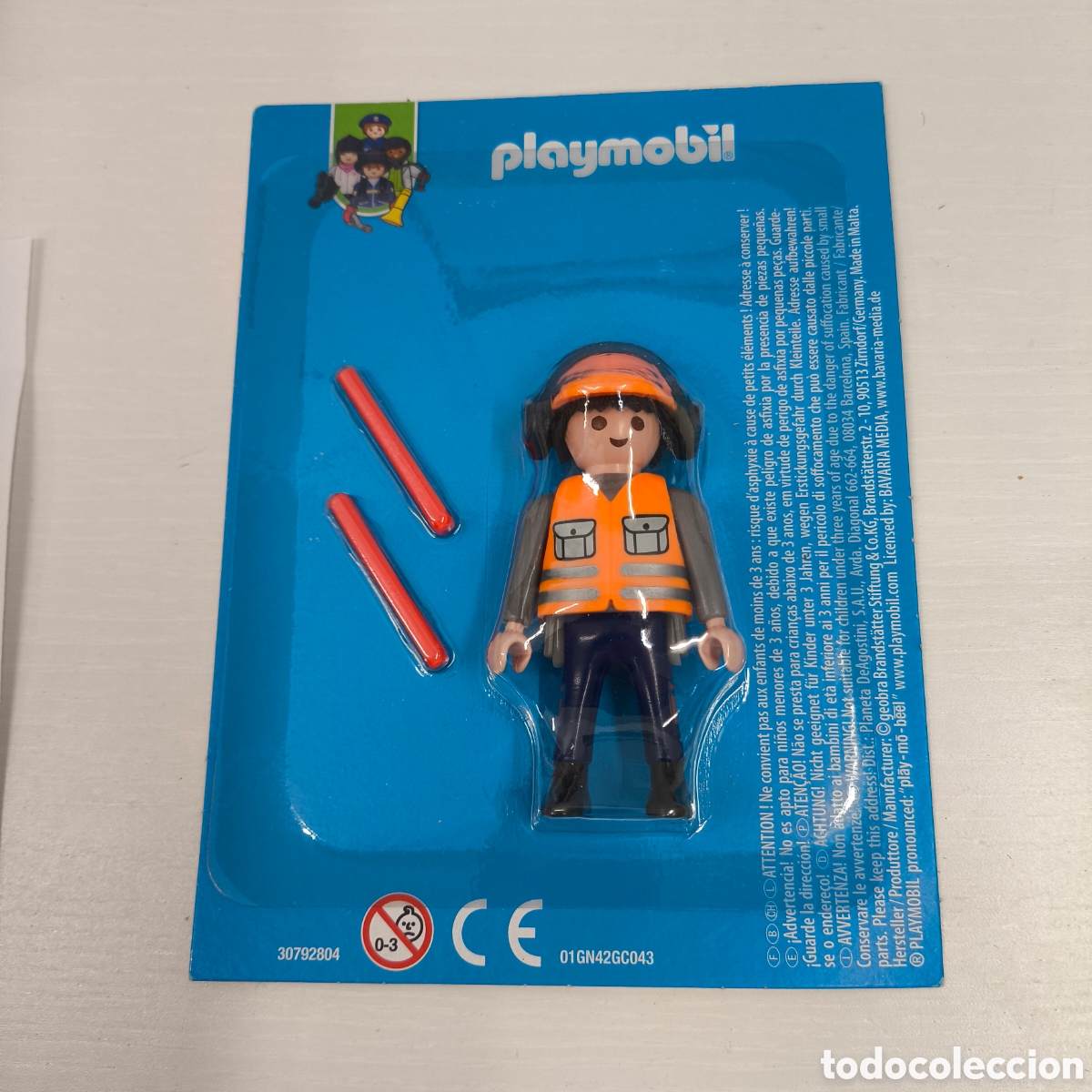 Playmobil: Playmobil Profesiones Auxiliar de pista