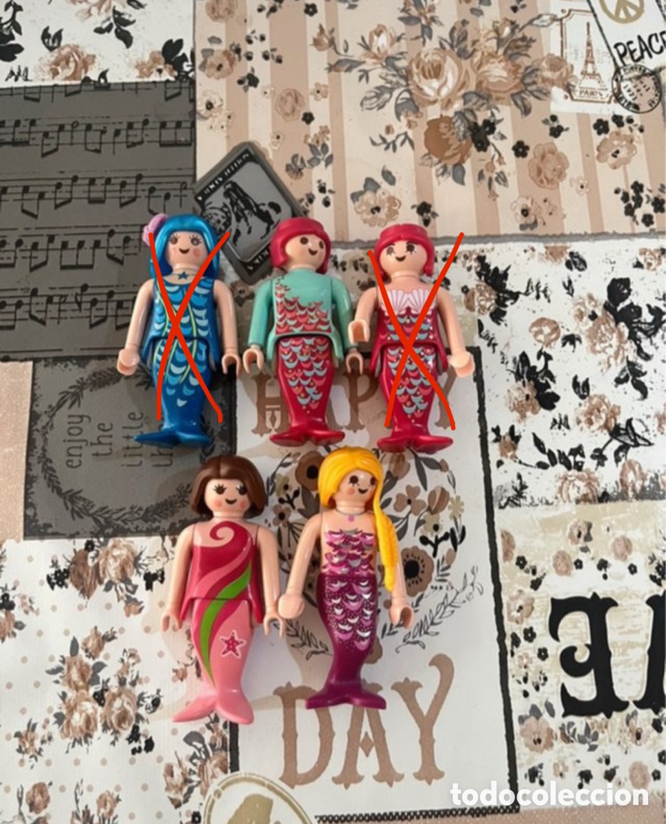 Playmobil: Playmobil lote 5 sirenas