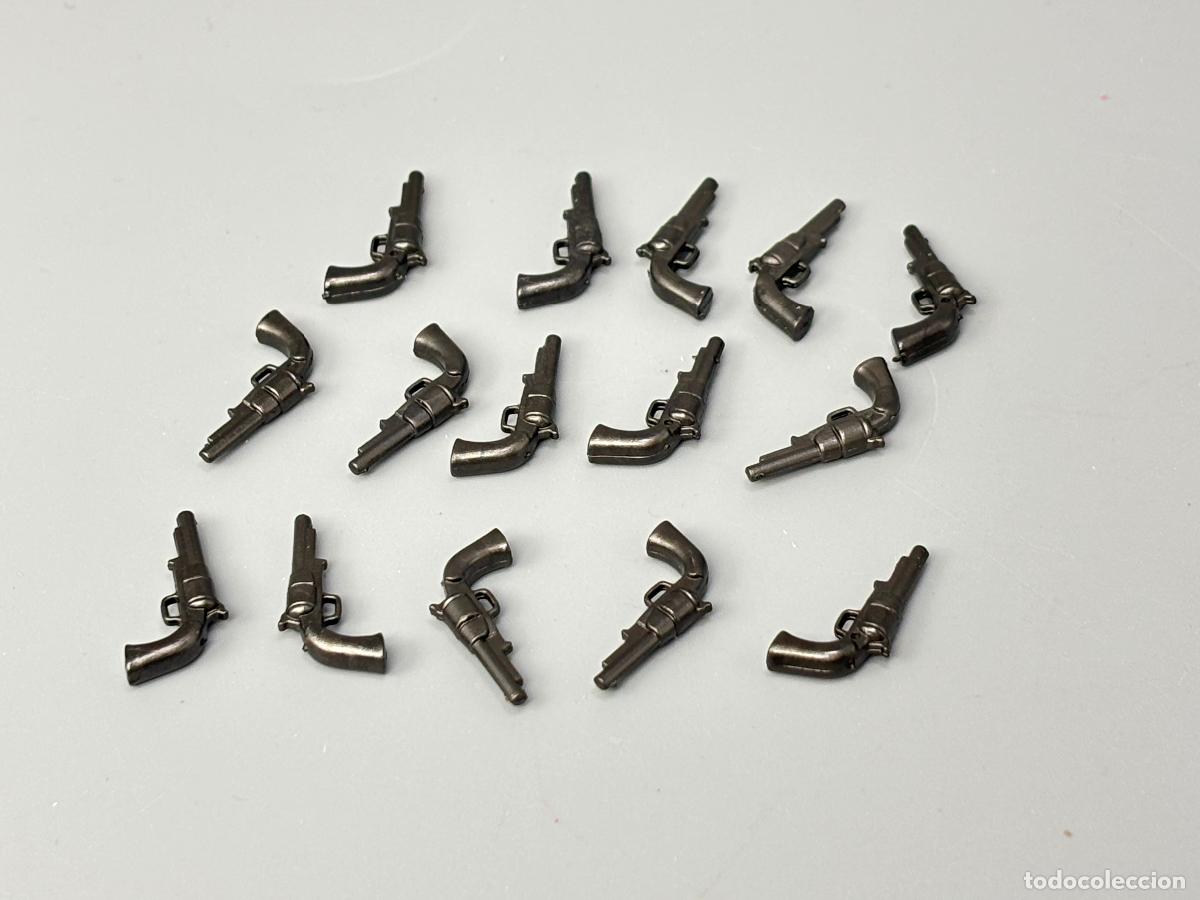 Playmobil: Playmobil lote pistola revolver vaquero soldado oeste