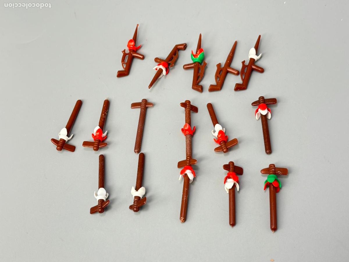 Playmobil: Playmobil lote pipa lanza india primera &eacute;poca