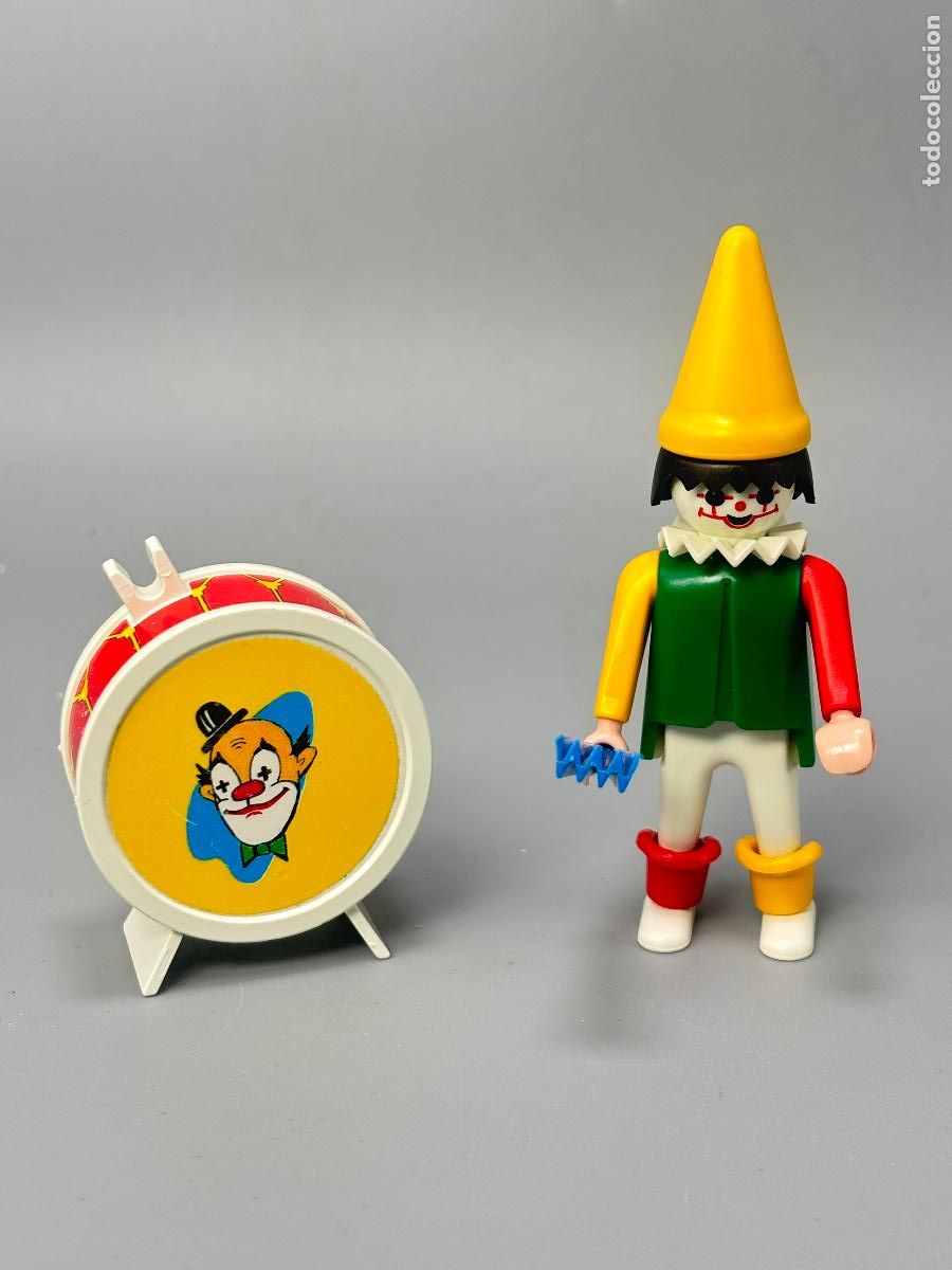 Playmobil: Playmobil 3477 figura y tambor payaso circo