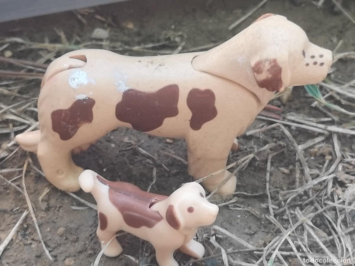 Playmobil: Playmobil perro con cria pastor ovejas Hol