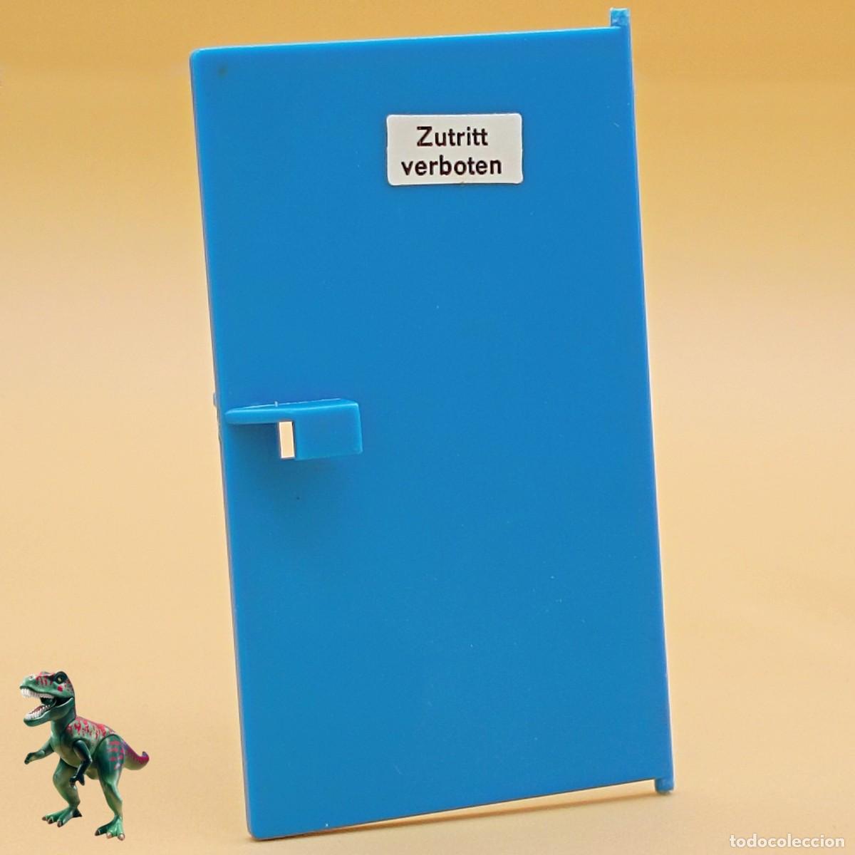 Playmobil: Playmobil puerta de taquilla de entrada remolque circo romani azul 3510