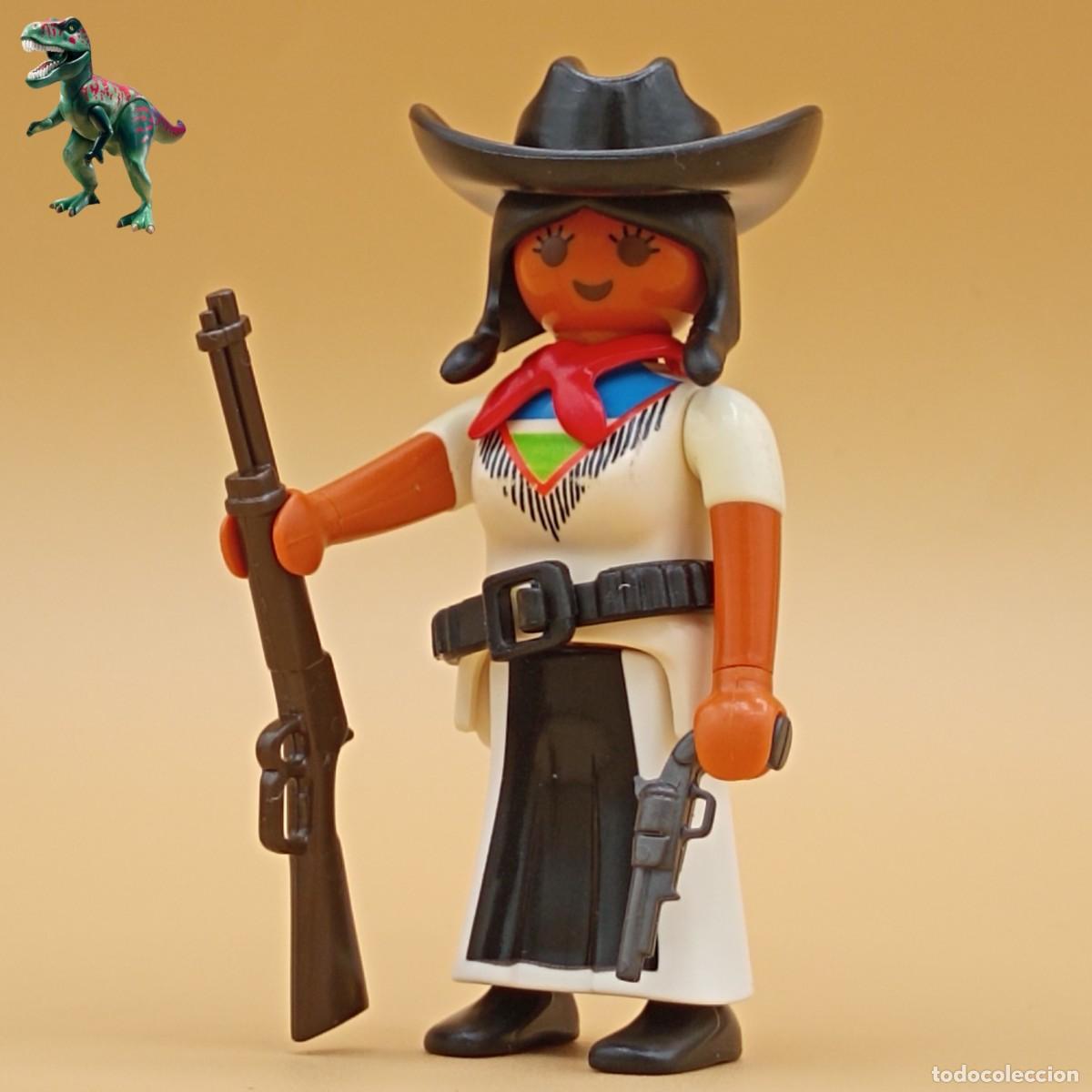 Playmobil: Playmobil figura rebelde mexicana soldadera adelita guerrillera mujer vaquero oeste western