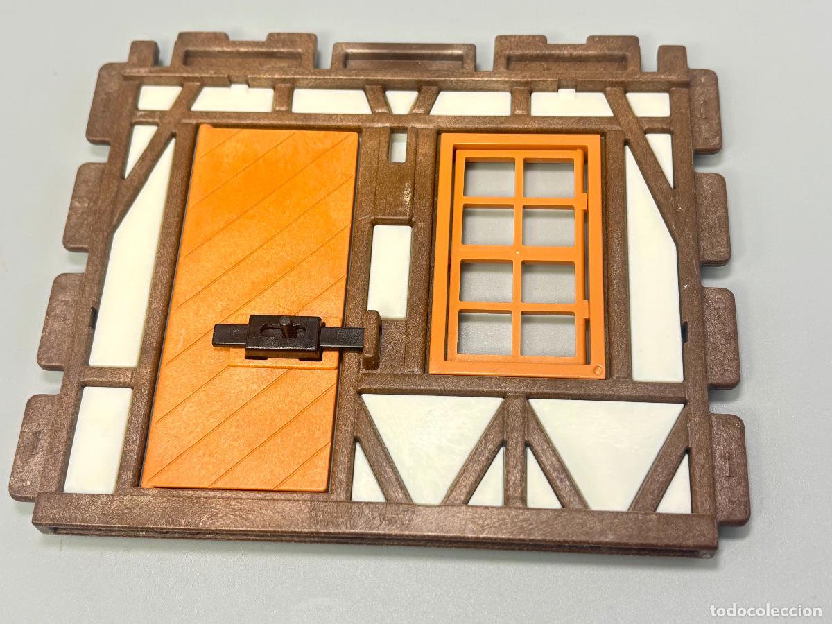 Playmobil: Playmobil pared puerta ventana casa castillo medieval
