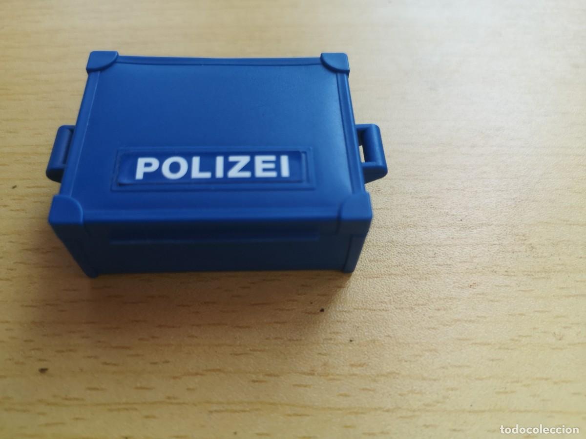 Playmobil: Playmobil maleta policia caja municion Hol