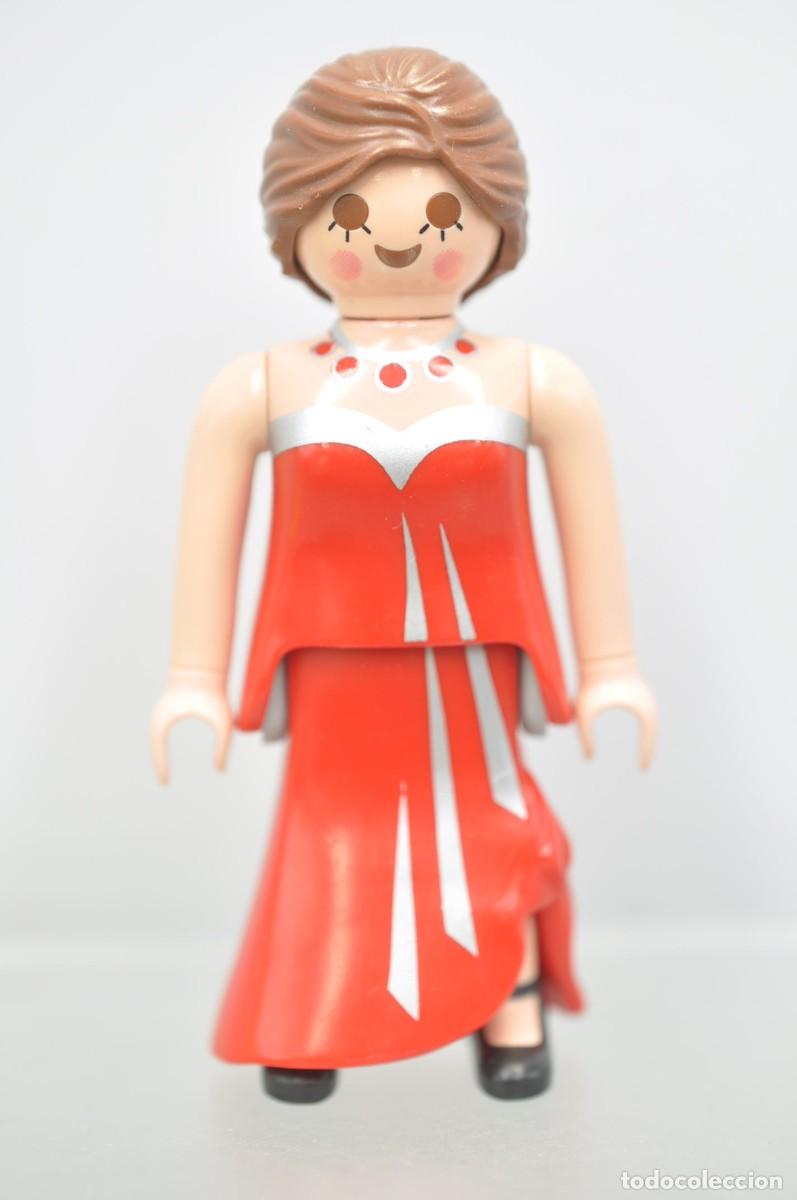 Playmobil: wsk097 PLAYMOBIL, figura mujer, vestido