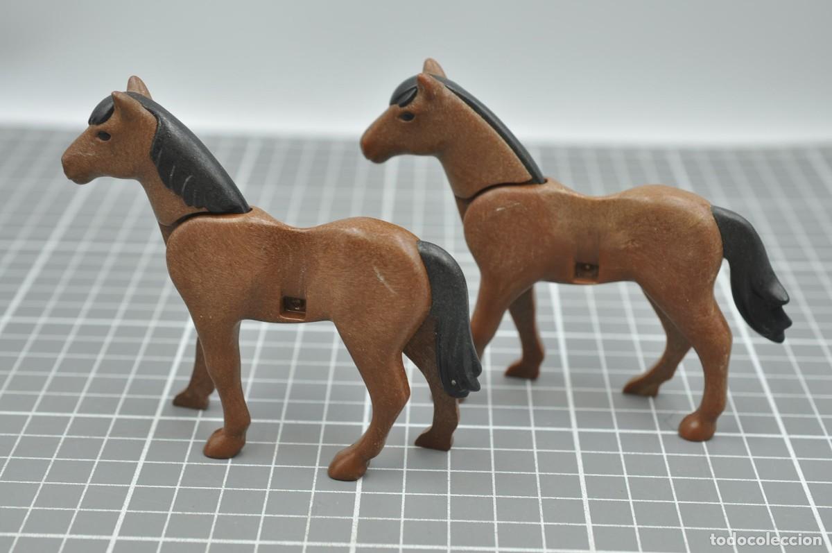 Playmobil: wsk097 PLAYMOBIL, 2 caballos