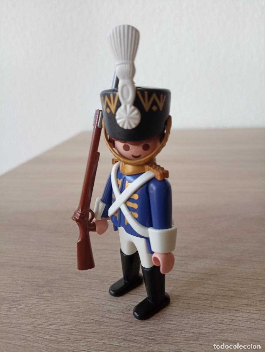 Playmobil: playmobil, custom, lote, soldado, oficial, colonial, ingles, franc&eacute;s, prusiano. Husar, (SOLO HOY )