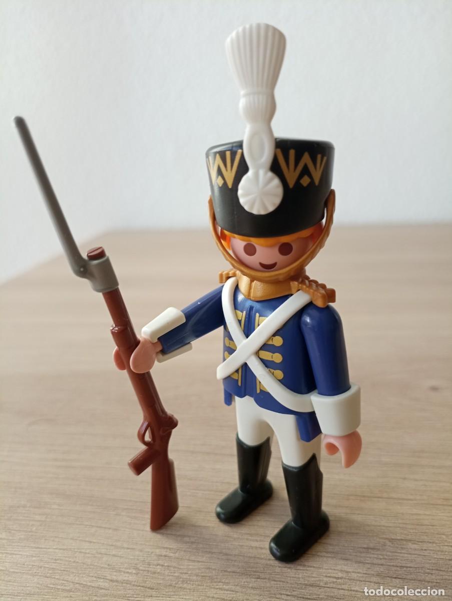 Playmobil: playmobil, custom, lote, soldado, oficial, colonial, ingles, franc&eacute;s, prusiano. Husar, (SOLO HOY )