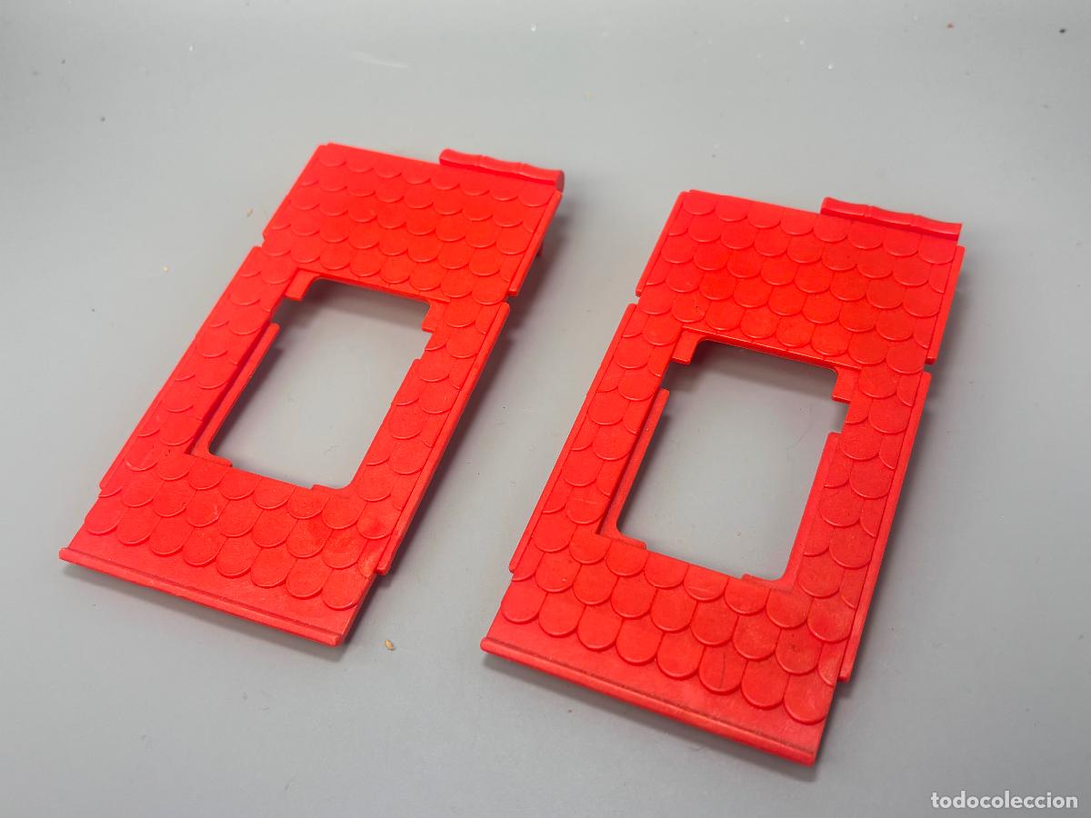 Playmobil: Playmobil lote tejado rojo casa medieval castillo