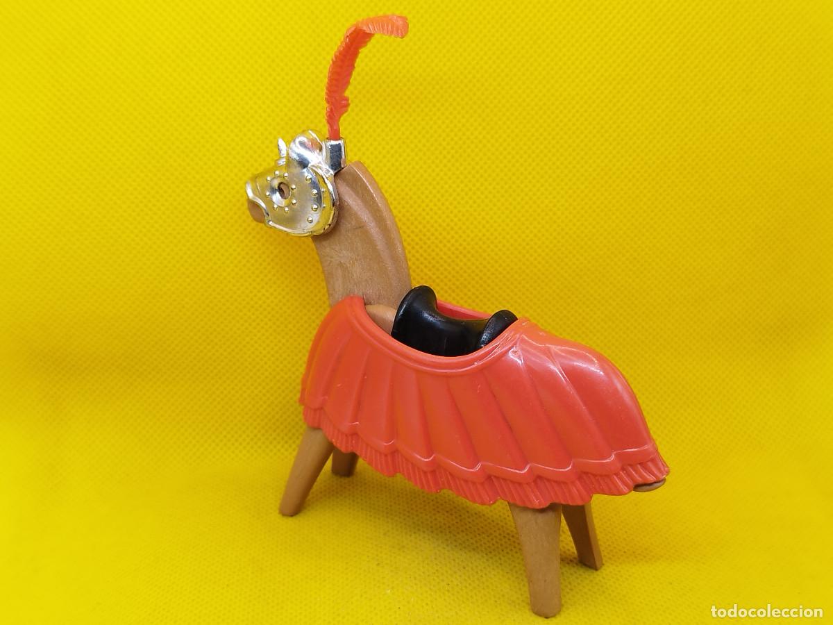 Playmobil: Playmobil Caballo medieval con barda roja - Foto 3