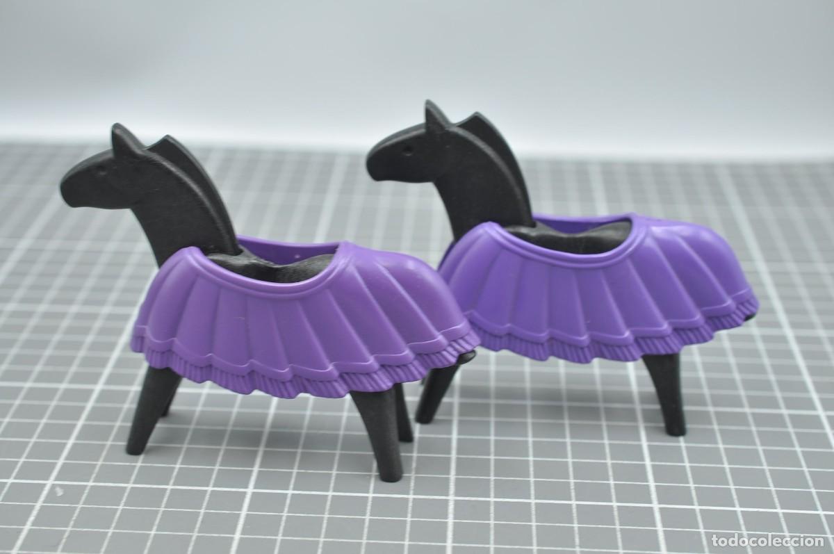 Playmobil: WSK098 Playmobil, 2 caballos