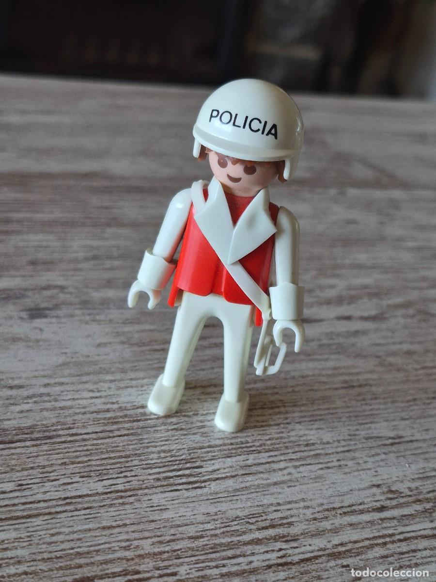 Playmobil: Figura Policia primera epoca vintage complemento accesorio Playmobil