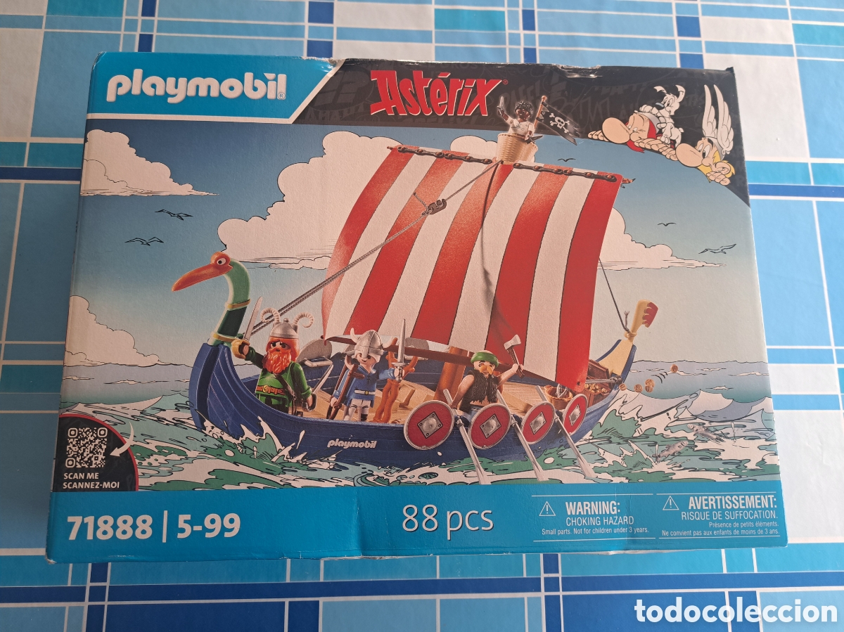 Playmobil: BARCO PIRATA PLAYMOBIL 71888 ASTERIX NUEVO SIN ABRIR