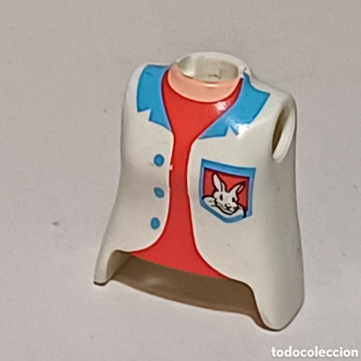 Playmobil: Pieza playmobil torso veterinaria series 2 clinica zoo