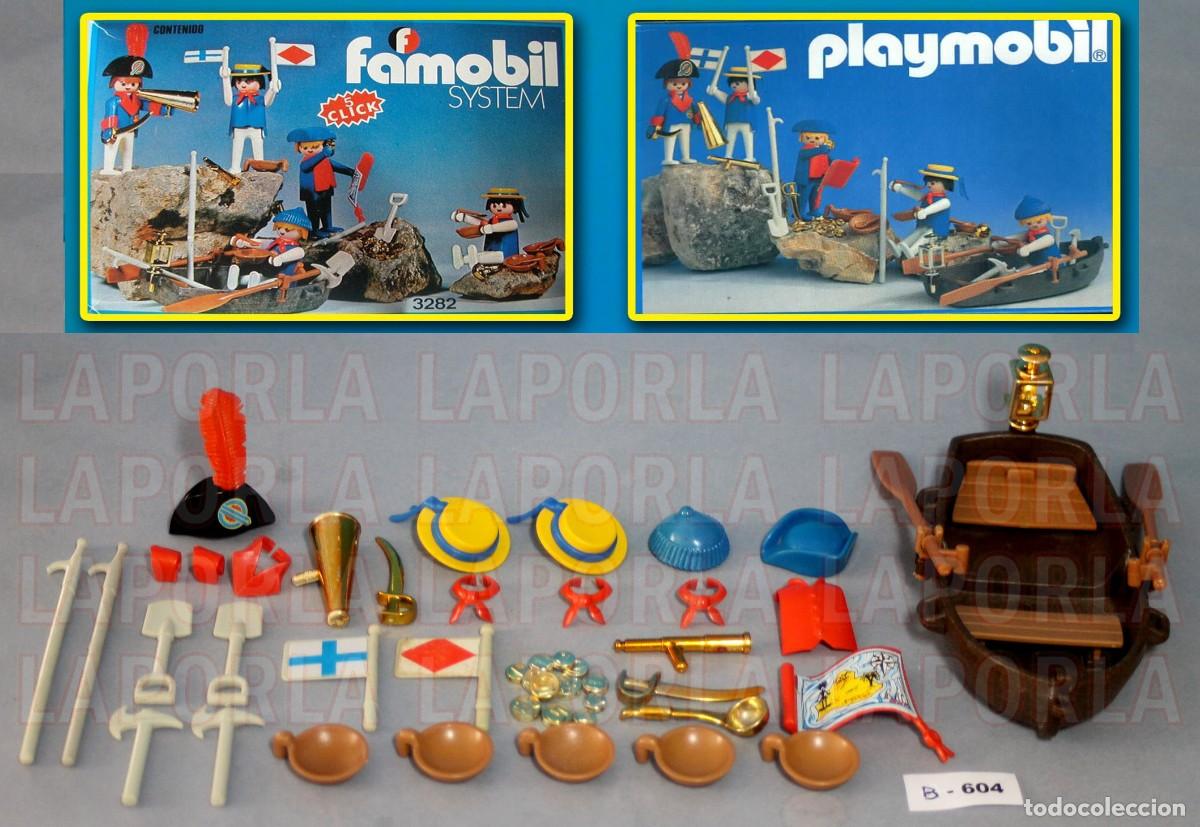 Playmobil: PLAYMOBIL LOTE CASI COMPLETO ACCESORIOS MARINEROS FAMOBIL 3282 PLAYMOBIL 3546 SIN FIGURAS (B-604)