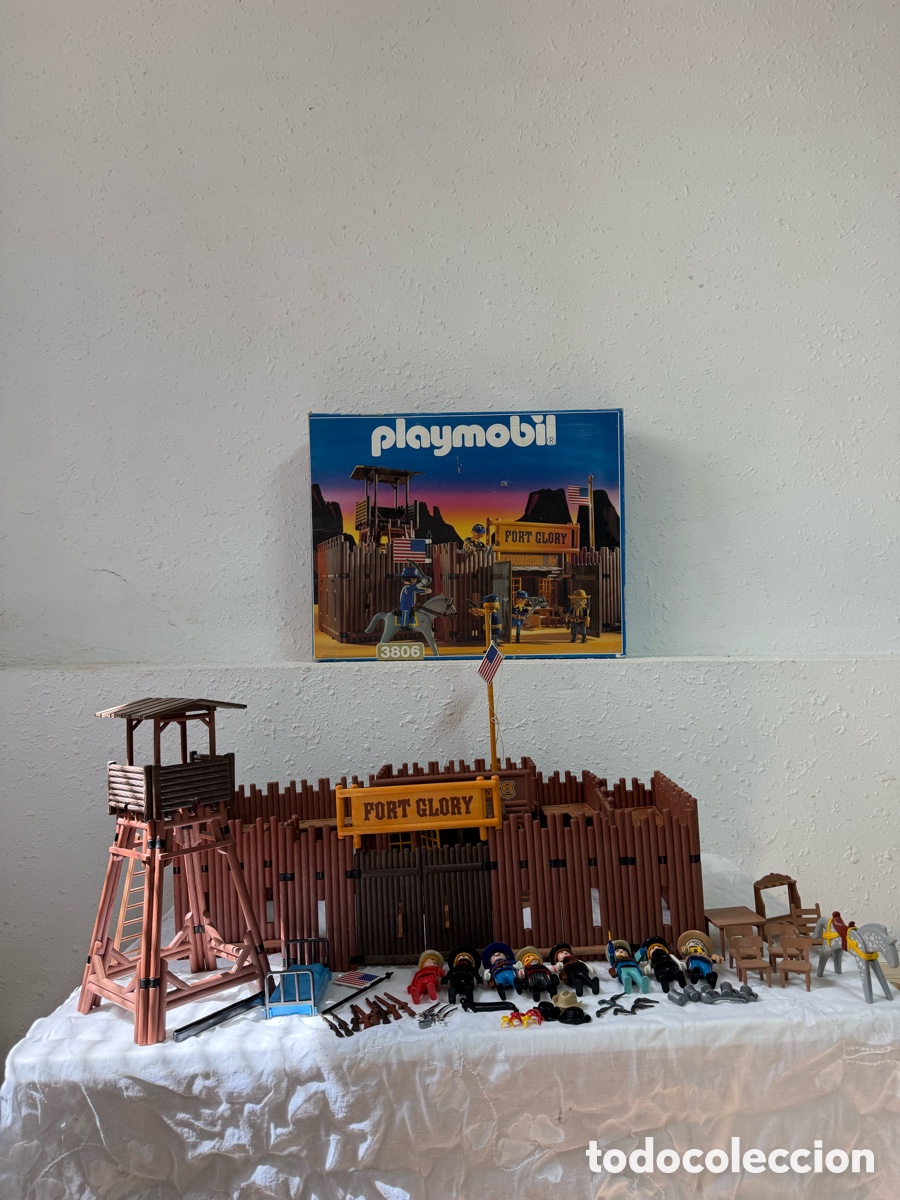 Playmobil: Playmobil 3806 Fort Glory Western Fort &ndash; Complete Set with Original Box