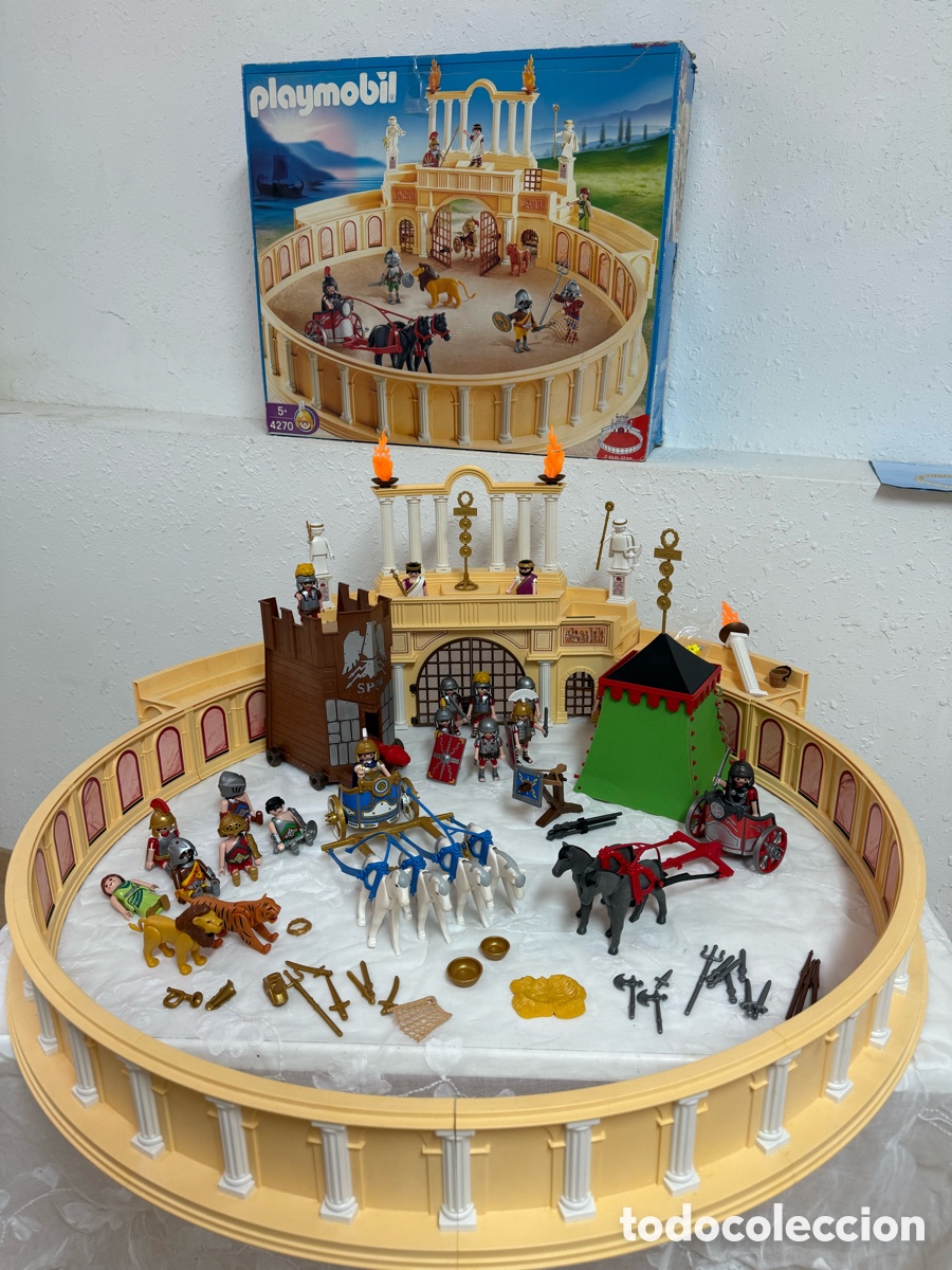 Playmobil: Playmobil Roman large set 4270| Box, Manuals and extras. Good condition