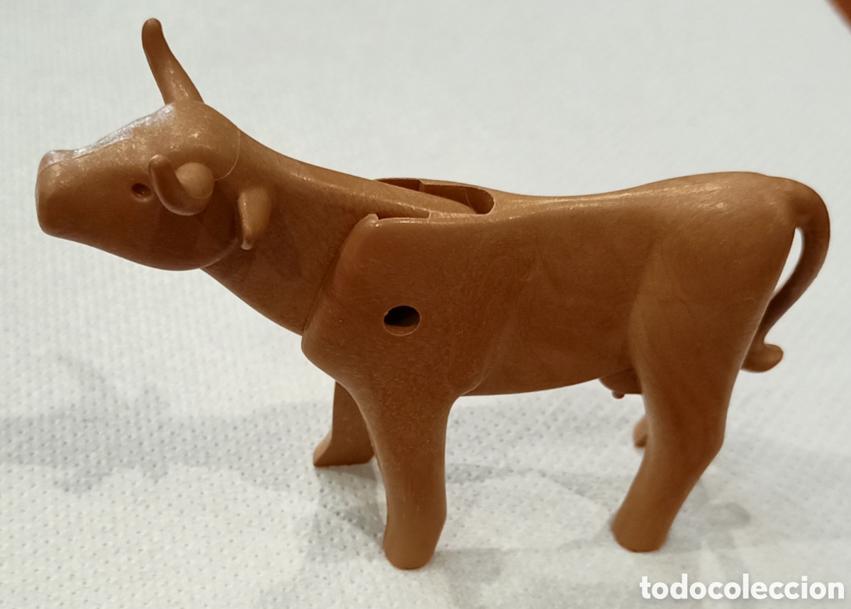 Playmobil: Playmobil vaca marr&oacute;n