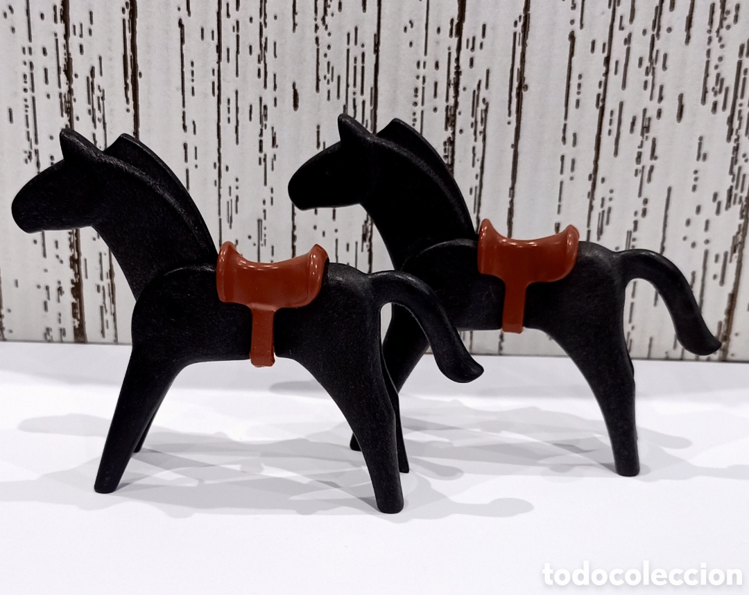 Playmobil: Playmobil dos caballos con montura