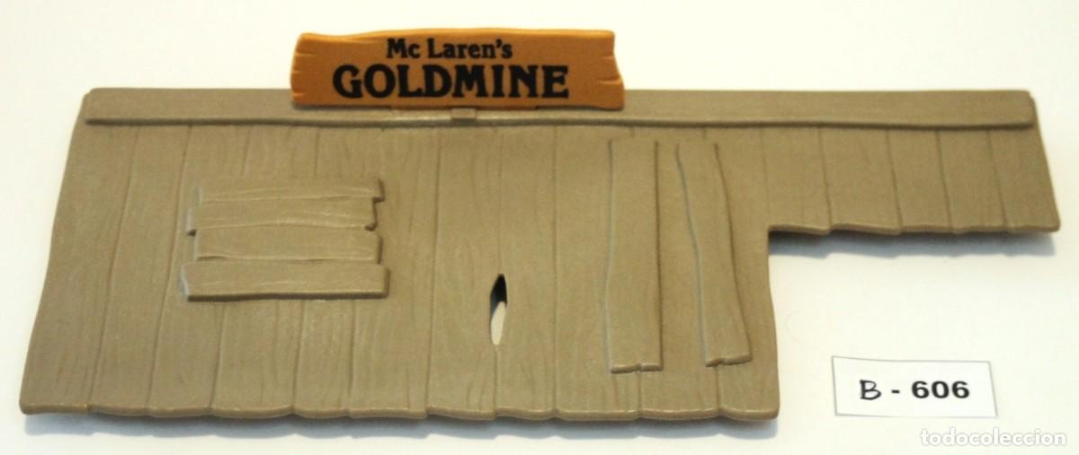 Playmobil: PLAYMOBIL TEJADO CASETA MINA ORO - MC LAREN'S GOLDMINE OESTE WESTERN (B-606)