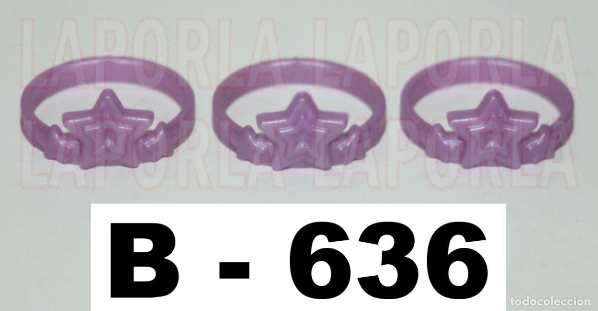 Playmobil: PLAYMOBIL 3 TIARAS MORADAS - CORONA DIADEMA PRINCESA 70247 k5459d (B-636)