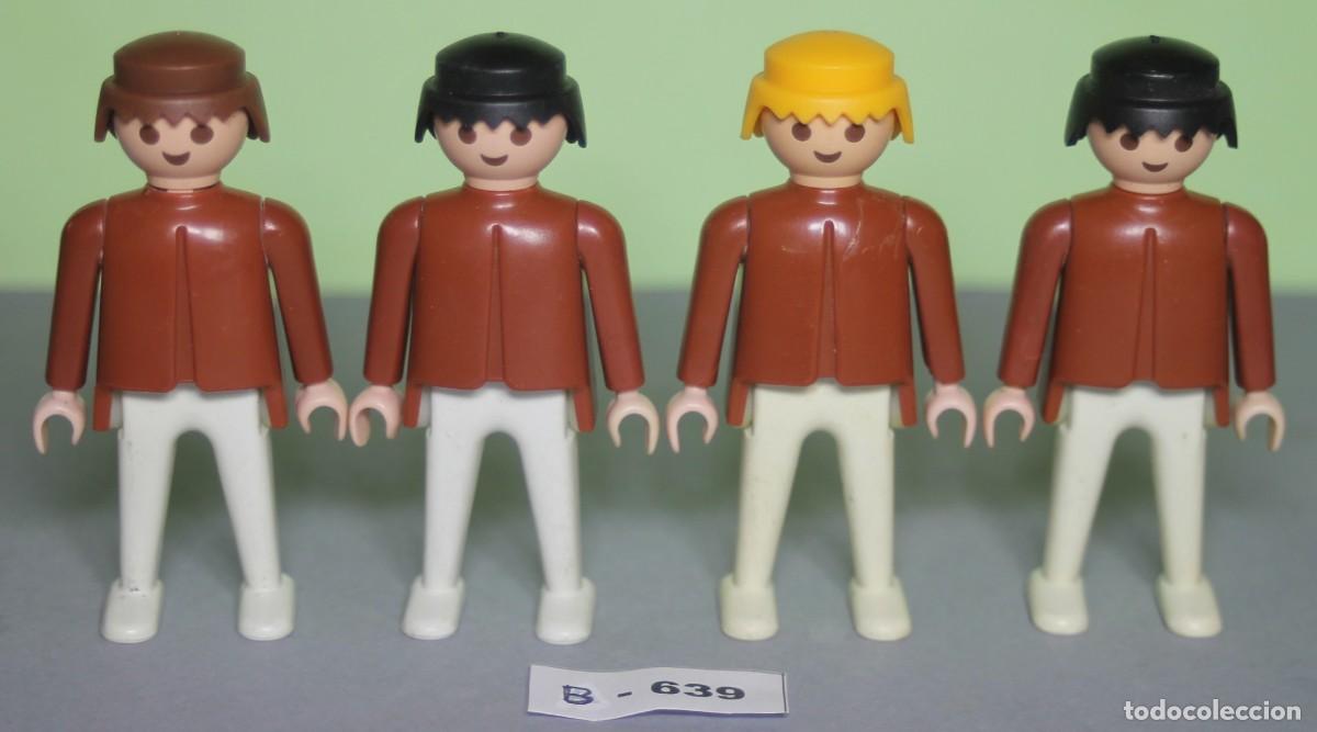 Playmobil: PLAYMOBIL 4 FIGURAS CL&Aacute;SICAS - MEDIEVAL OESTE (B-639)