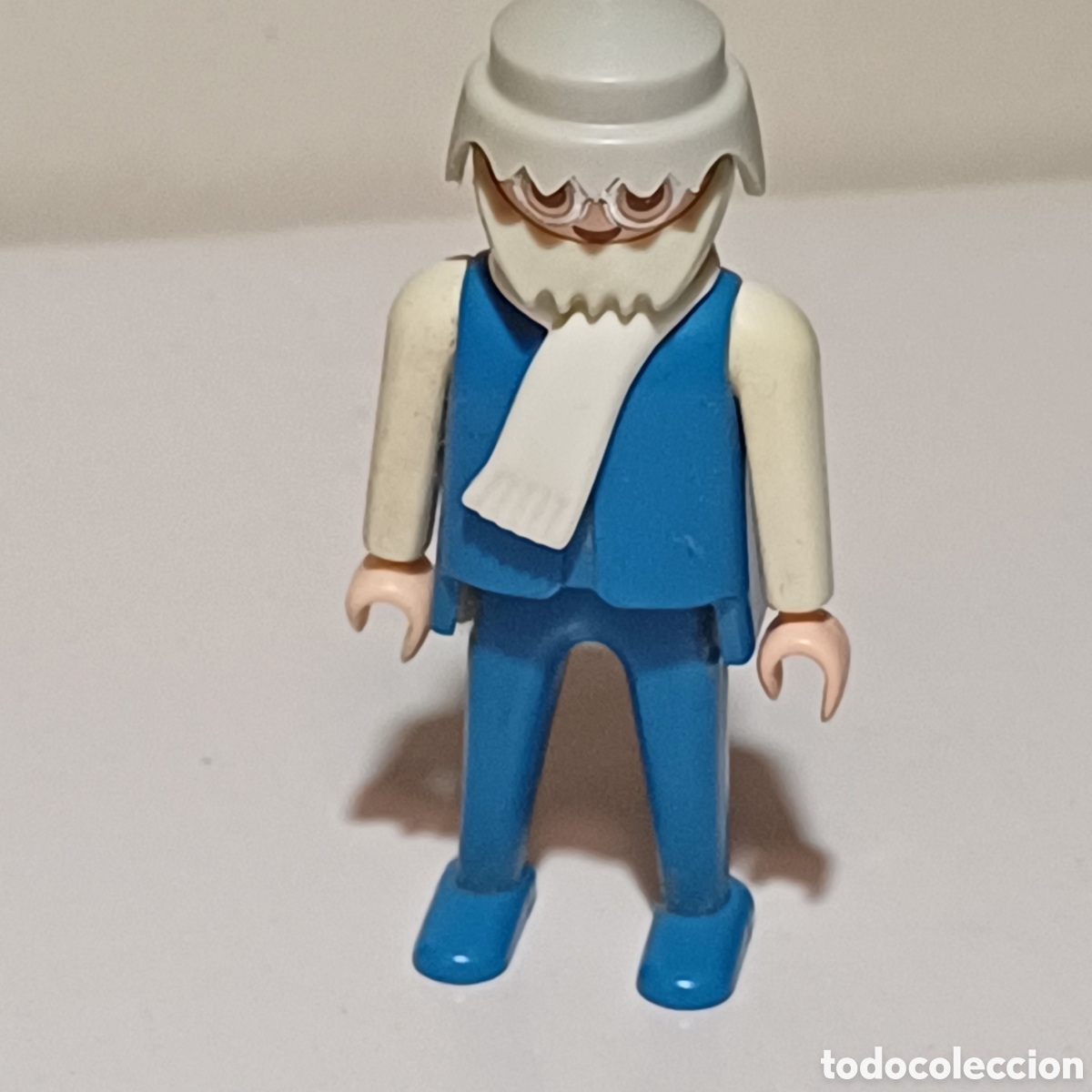 Playmobil: Figura Playmobil esquiador hombre mayor con barba blanca y gafas city ciudad ref. 3467 3598