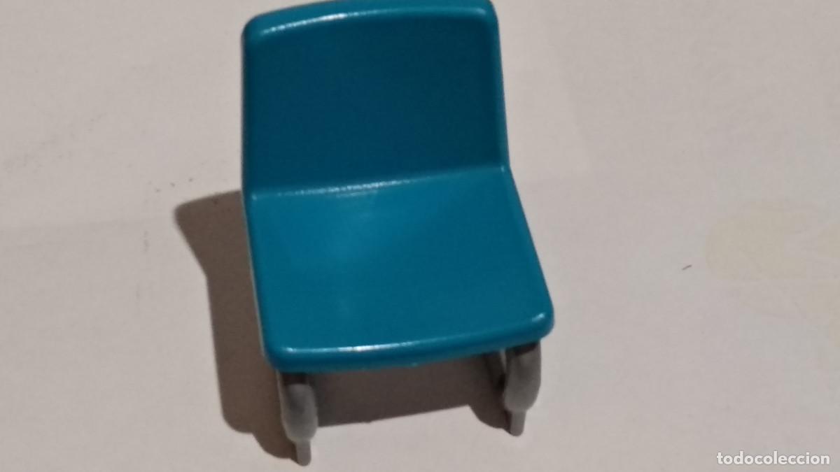 Playmobil: PLAYMOBIL, SILLA AZUL Y GRIS COMISARIA , COCINA ....