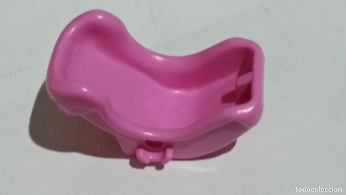 Playmobil: PLAYMOBIL Pieza silla de seguridad asiento rosa COCHE atraccion parque de atracciones juego ni&ntilde;o