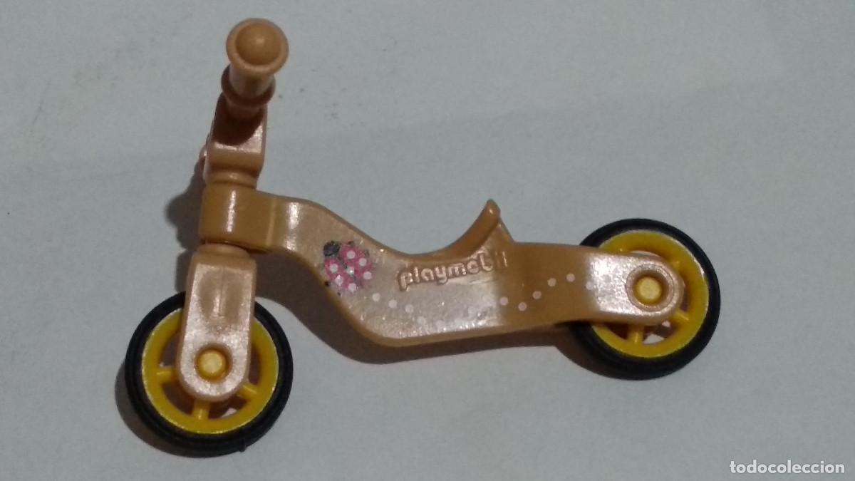 Playmobil: PLAYMOBIL PLAYMOBIL, patinete madera marron ni&ntilde;os juguete dibujo mariquita