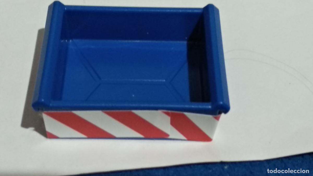 Playmobil: PLAYMOBIL CONTENEDOR OBRA PIEZA ACCESORIO ORIGINAL PLAYMOBIL ( CAJA OBRA