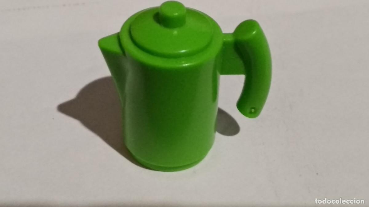 Playmobil: PLAYMOBIL Playmobil ACCESORIO jarra tetera cafetera verde