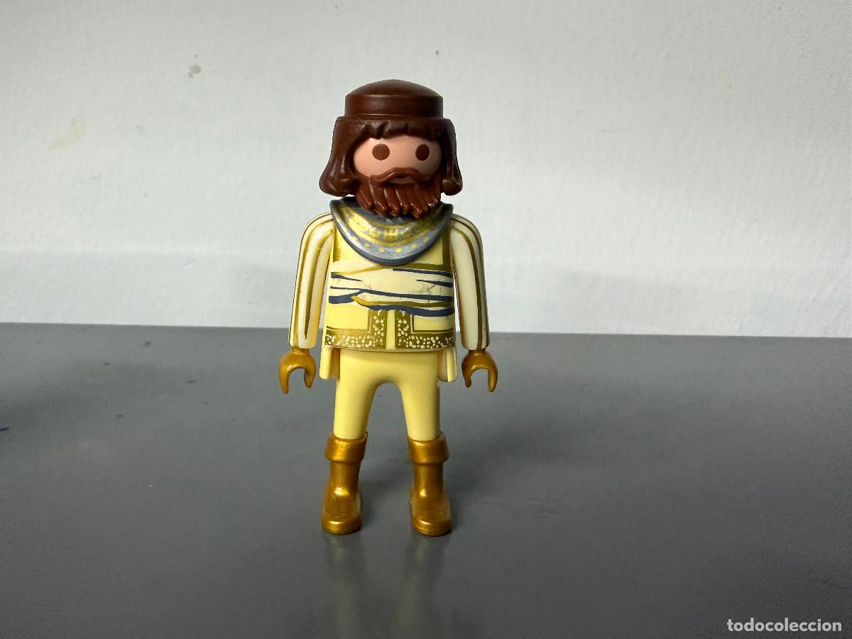 Playmobil: playmobil figura ronda nocturna medieval amarillo - mix25