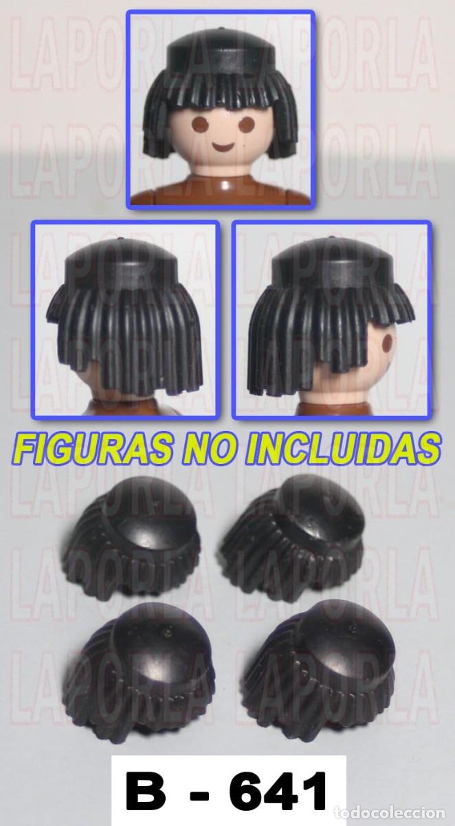 Playmobil: PLAYMOBIL 4 PELUCAS AFRICANOS INDIOS (B-641)