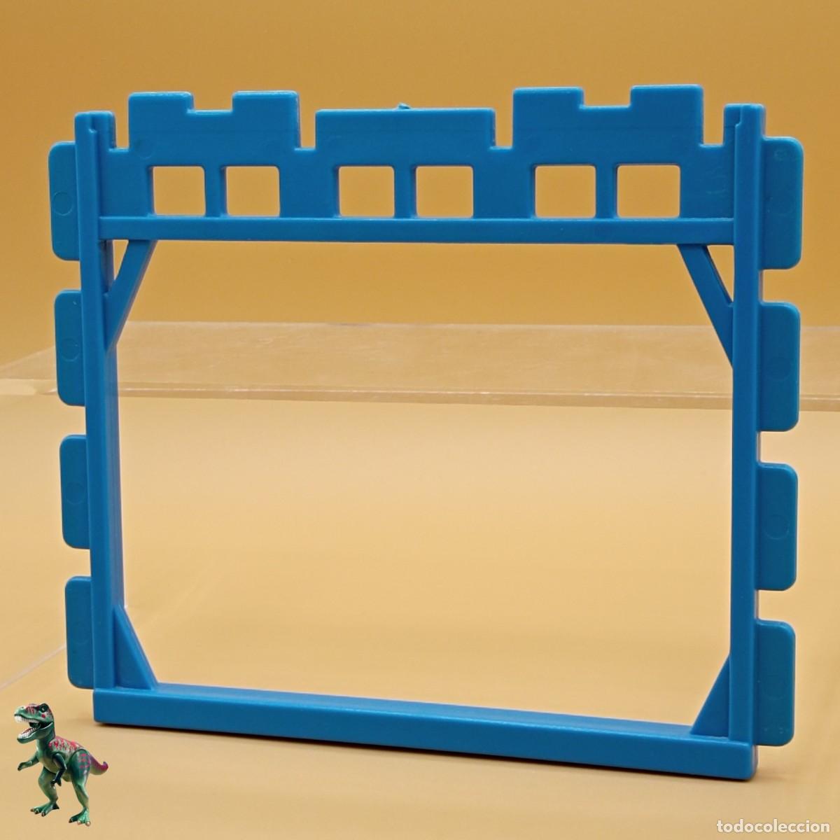 Playmobil: Playmobil bastidor azul grande marco estructura escenario orquesta entrada circo romani 3510