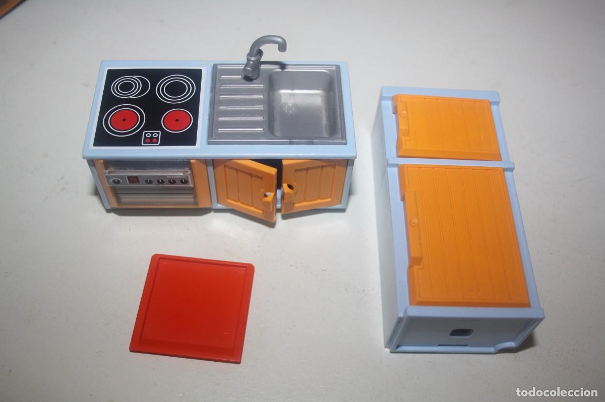 Playmobil: Playmobil cocina y frigorifico