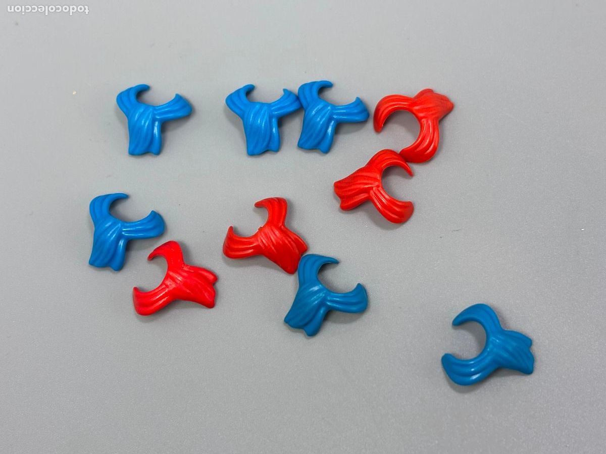 Playmobil: Playmobil lote pa&ntilde;uelo rojo azul vaquero oeste