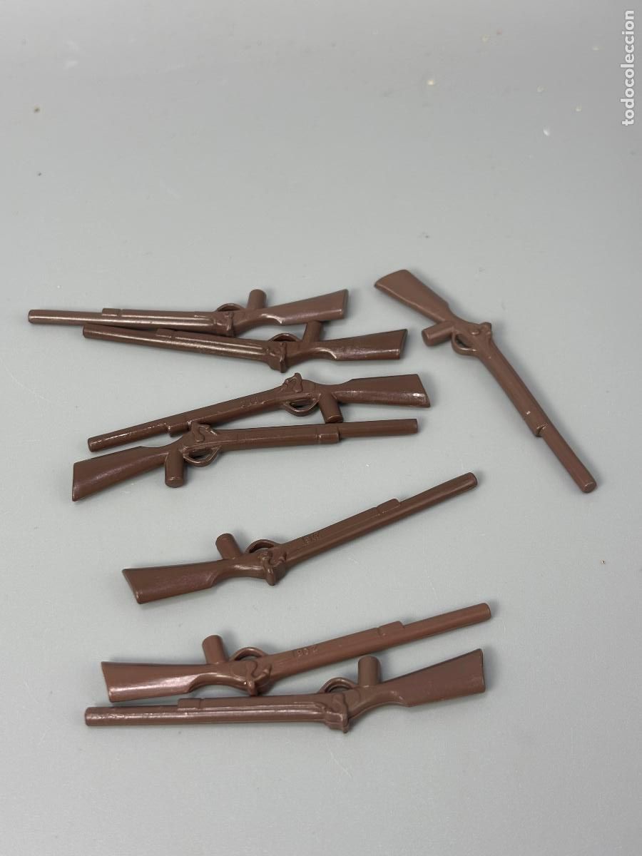 Playmobil: Playmobil lote rifle escopeta vaquero soldado oeste