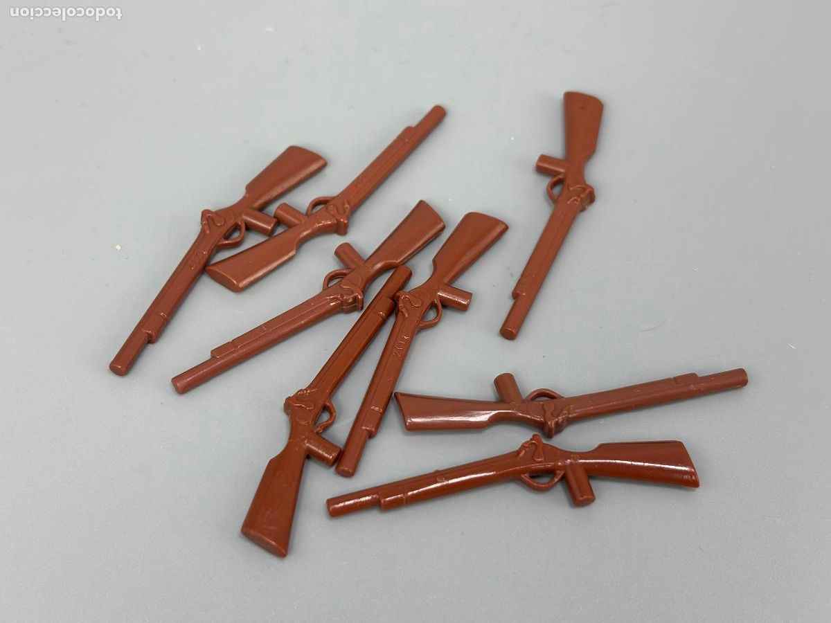 Playmobil: Playmobil lote rifle escopeta vaquero soldado oeste