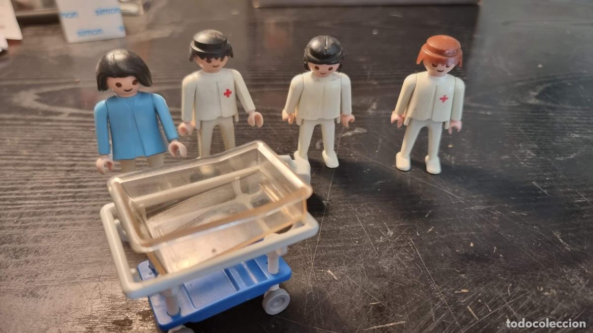Playmobil: figuras de playmobil. Sanitarios