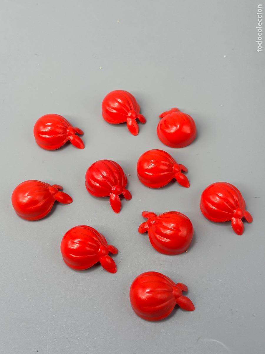 Playmobil: Playmobil lote pa&ntilde;uelo rojo
