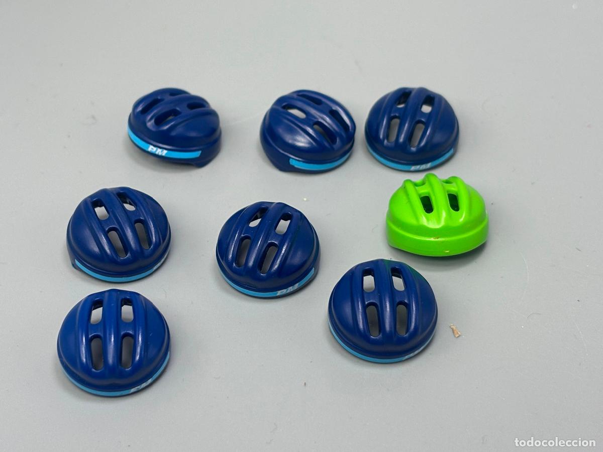 Playmobil: Playmobil lote gorro ciclista azul verde