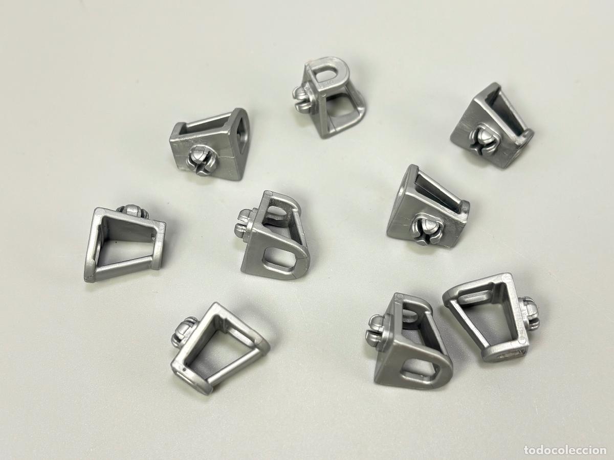 Playmobil: Playmobil lote soporte pared sujeci&oacute;n antorcha